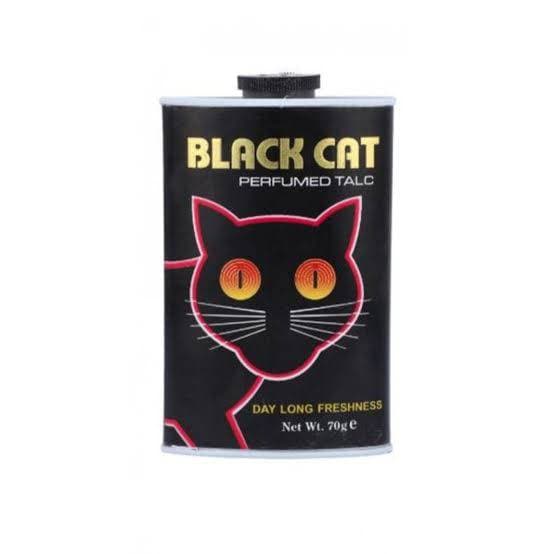 BLACK Cat Perfumed Talc - 1
